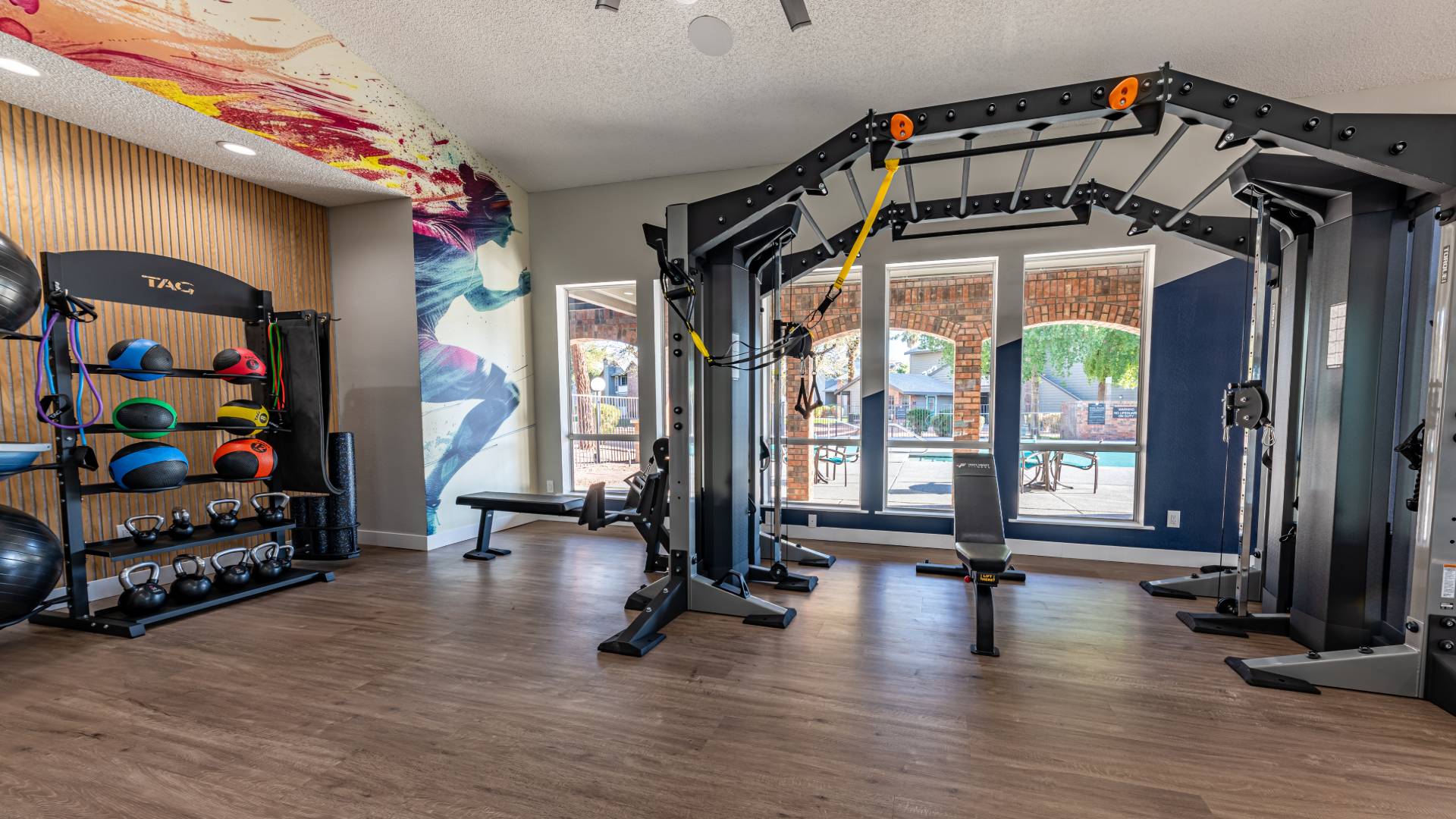 Cozy apartment living room